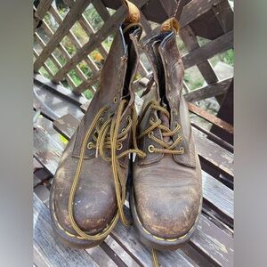 Dr marten boots made in England